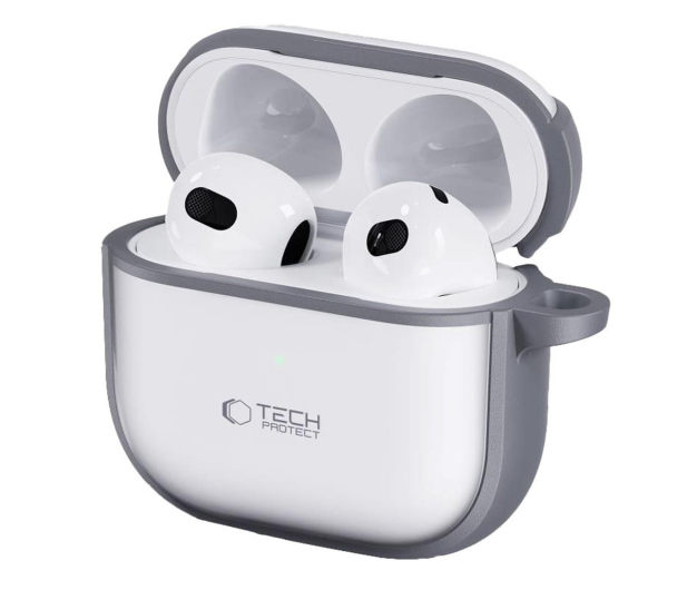 Tech-Protect Magmat do Apple AirPods 4. generacji Matte Grey - 1296610 - zdjęcie